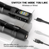 Wireless Tattoo Machine LED LargeScreen coreless Motor Wireless Tattoo Power Tattoo Gun For tattoo body