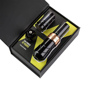 Dual Battery Tattoo Machine MAX Wireless Tattoo Pen, Rotary Tattoo Motor Pen for Lining and Shading All-in-One