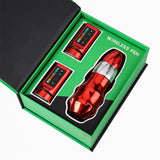 2 Batteries and 1 RCA connector Wireless Tattoo Machine Rotaty Battery Pen big capacity of 2000mAh Battery For Body Art