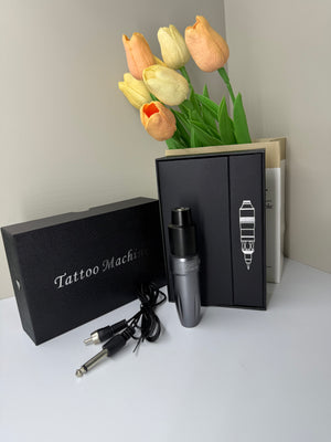 Rocket Gen 2 All-in-One Liner & Shader Tattoo Machine, Precision CNC Aluminum Rotary Tattoo Pen for Tattoo Artists