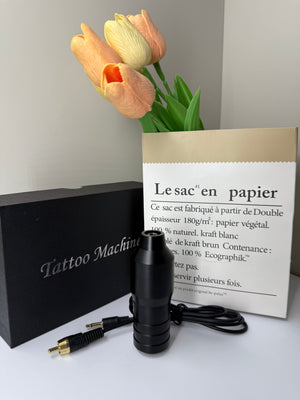 Powerful Coreless Motor Tattoo Machine, Direct Supply for Cross-Border Trade, All-in-One Tattoo Pen for Lining & Shading