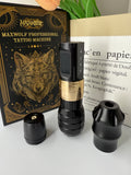 Tattoo Pen Power Supply with Adjustable stroke 2.4MM-4.2MM, 11500–12500 RPM Coreless Motor Tattoo Machine