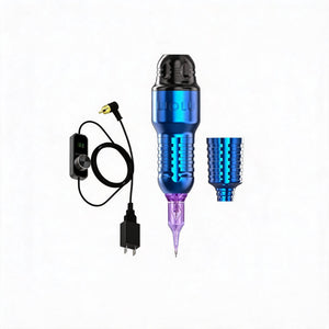 WOLU13 Permanent Makeup Machine with Smart Control Panel, Complete Portable Tattoo Pen Kit