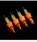 Disposable Tattoo Needle Cartridge Stainless Steel for Body Art & Eyebrow