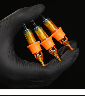 Disposable Tattoo Needle Cartridge Stainless Steel for Body Art & Eyebrow