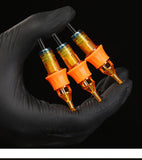 Disposable Tattoo Needle Cartridge Stainless Steel for Body Art & Eyebrow